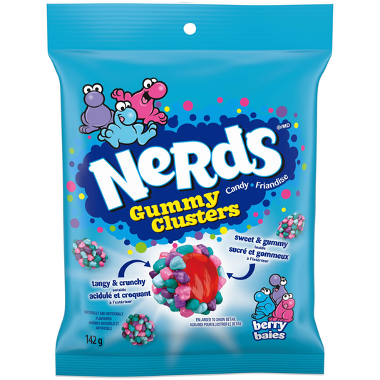 Nerds Gummy Clusters - Berry (12x141g)