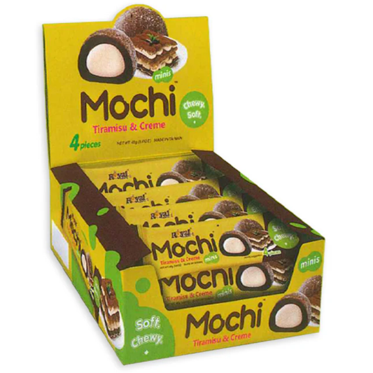 Royal Mochi - Snackpack - Tiramisu & Creme (12x40g)