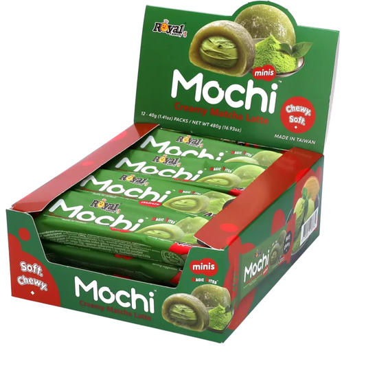 Royal Mochi - Snackpack - Creamy Matcha Latte (12x40g)