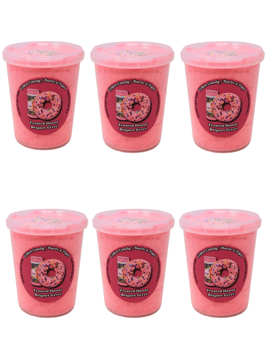 Canada Cotton Candy - Ensemble de 6 - Frosted Donut