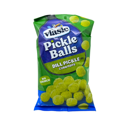 Vlasic Dill Pickle Balls Corn Puffs (12x2oz)