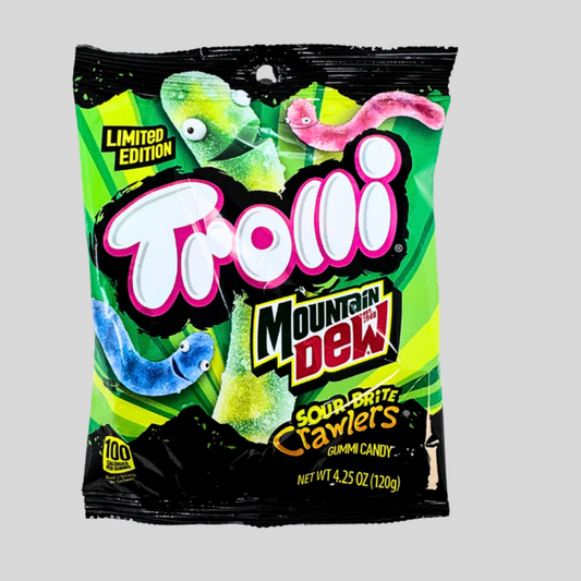 Trolli - Sour Mountain Dew Crawlers (12x120g)