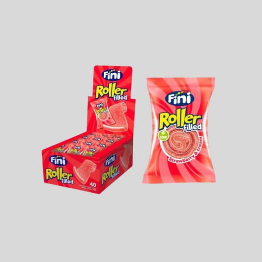 Fini Roller Filled - Strawberry & Cream - (40x20g)