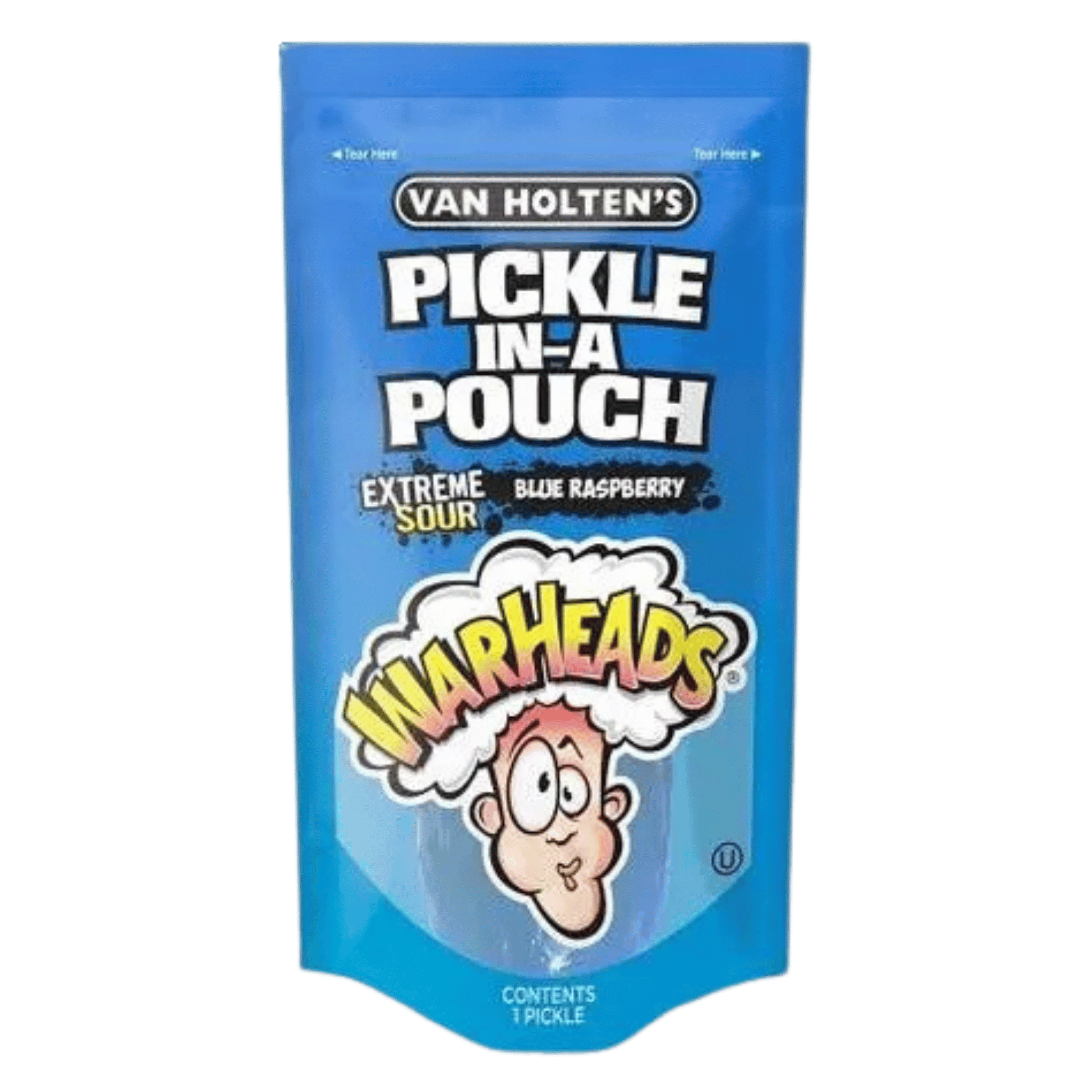 Van Holten's - Cornichon Warheads Blue Raspberry (12) – Distribution O ...