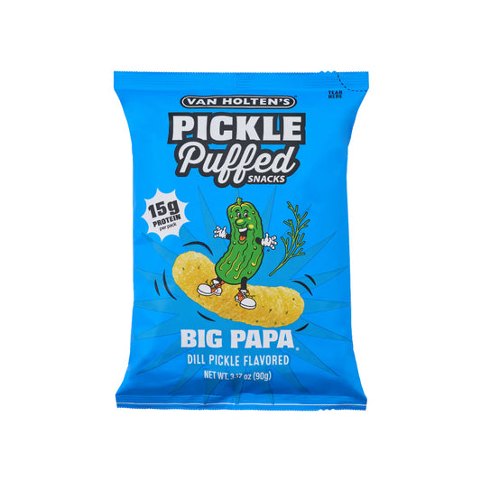 Van Holten's - Pickle Puffed Snacks - Big Papa (10x90g)