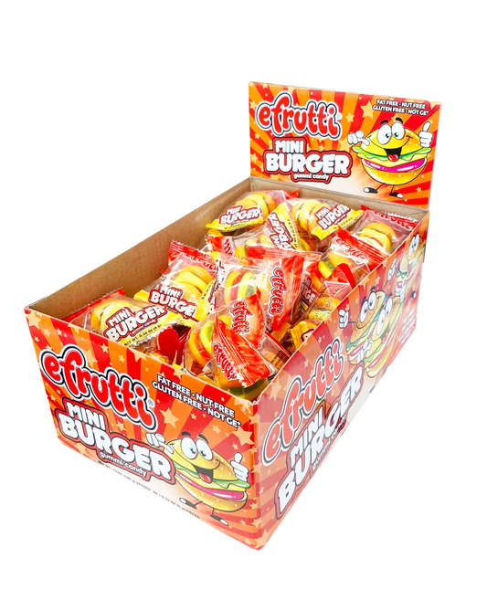 Efrutti - Gummi Mini Burgers (60 un.)