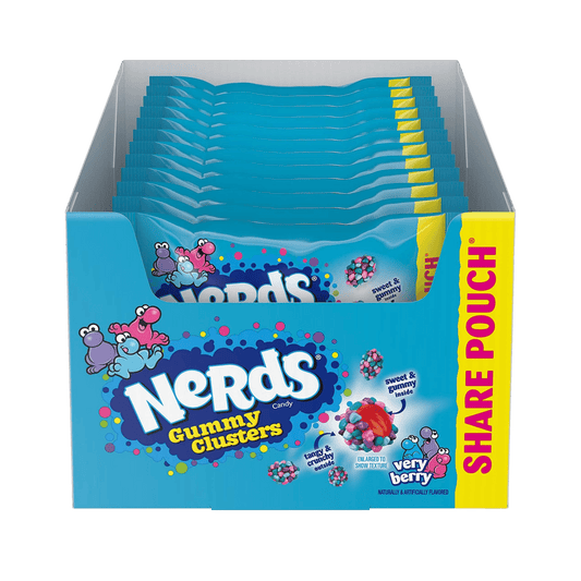 Nerds Gummy Clusters - Very Berry 3 oz (12)